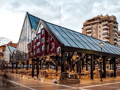 Strukture alumini e personalizuar Skylight, Pazari i ri Strukture alumini e personalizuar Skylight, Pazari i ri